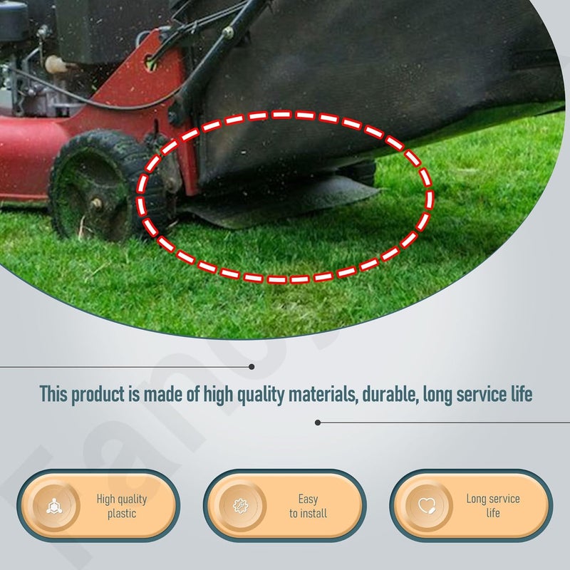 FancyTark 06761-VG3-305 76118-VG3-020 Rear Trail Shield Kit Compatible with Ho-nda Lawn Mower, for HRR216, HRR216K2, HRS216, HRS216K2, HRT216 & HRT216K1 - Image 4